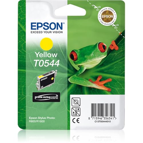 Epson T0544 Tintenpatrone Frosch, Singlepack gelb von Epson