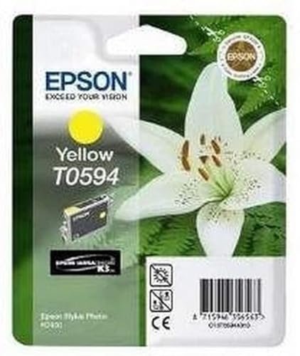 Epson T0594 Tintenpatrone Lilie, Singlepack gelb von Epson