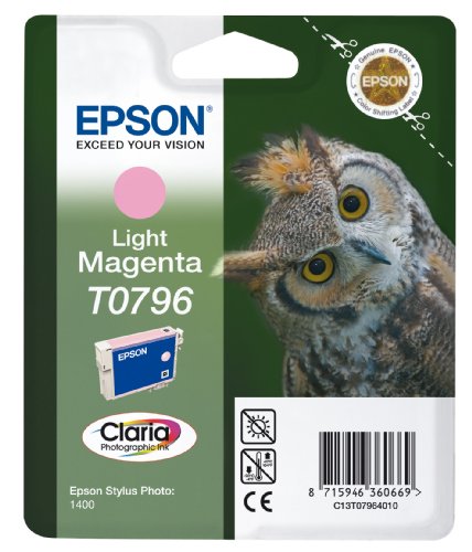 Epson T0796 Tintenpatrone light magenta, High Capacity, 11 ml Epson T0796 Tintenpatrone light magenta, High Capacity, 11 ml von Epson