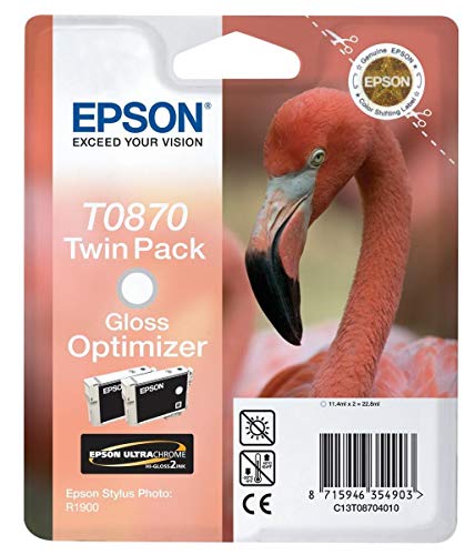 Epson T0870 Tintenpatrone Flamingo, Multipack, high gloss von Epson