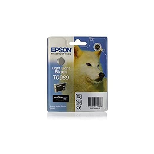 Epson T0969 Tintenpatrone Husky, Singlepack hell schwarz von Epson