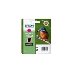 Epson T1593 - Magenta - Original - Blisterverpackung - Tintenpatrone - für Stylus Photo R2000 (C13T15934010) von Epson