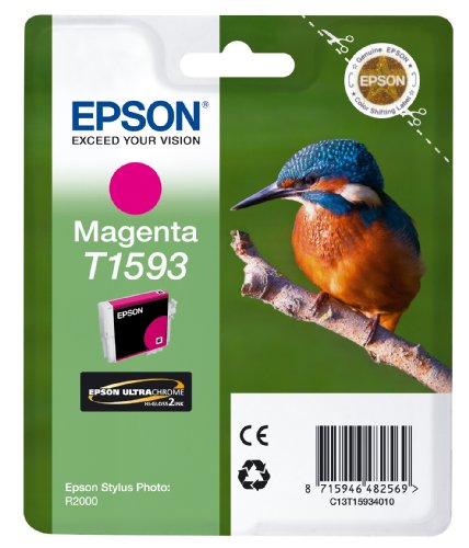 Epson T1593 Tintenpatrone Eisvogel, Singlepack, magenta von Epson