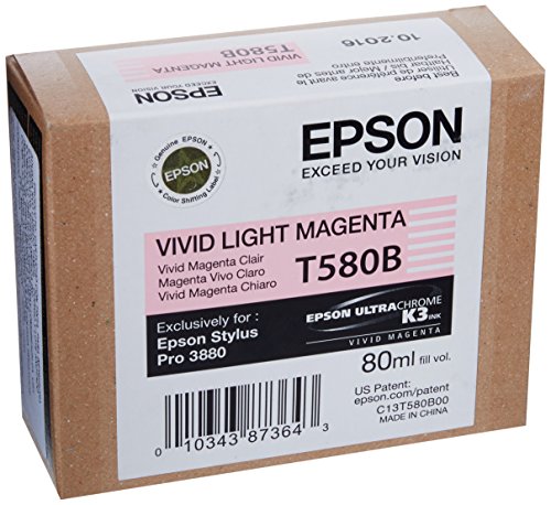 Epson T580B Tintenpatrone Singlepack vivid hell magenta von Epson