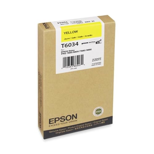 Epson T6034 Tintenpatrone, Singlepack, gelb von Epson