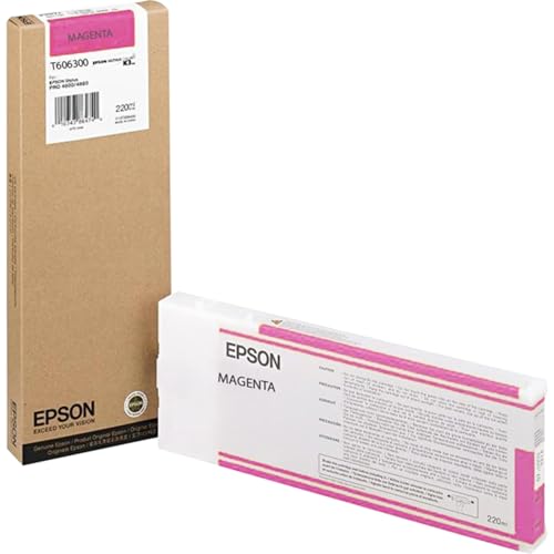 Epson T6063 Tintenpatrone, Singlepack, vivid hell magenta von Epson