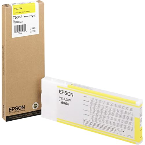 Epson T6064 Tintenpatrone, Singlepack, gelb von Epson