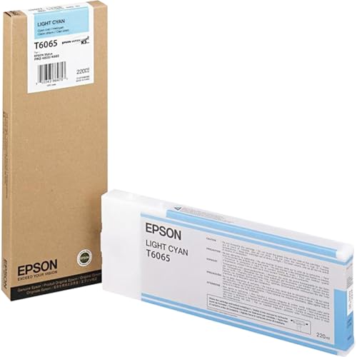 Epson T6065 Tintenpatrone, Singlepack, cyan, blau von Epson