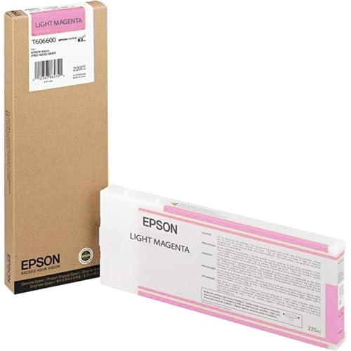Epson T6066 Tintenpatrone, Singlepack, vivid hell magenta von Epson