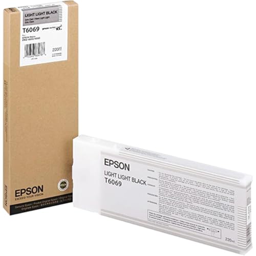 Epson T6069 Tintenpatrone, Singlepack, hell hell schwarz von Epson