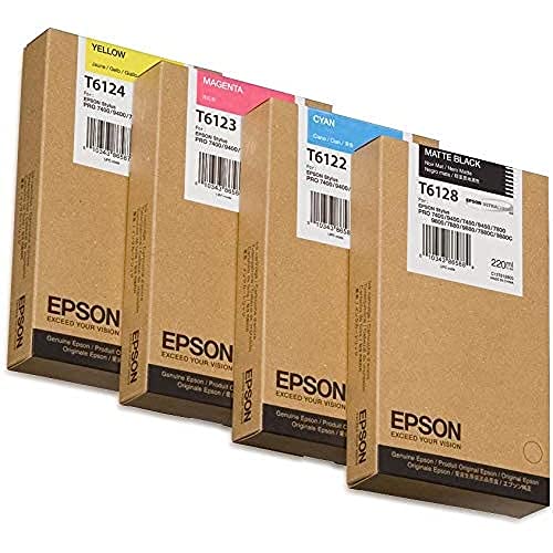 Epson T6124 Tintenpatrone, Singlepack, gelb von Epson