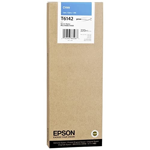 Epson T6142 Tintenpatrone, Singlepack, cyan von Epson
