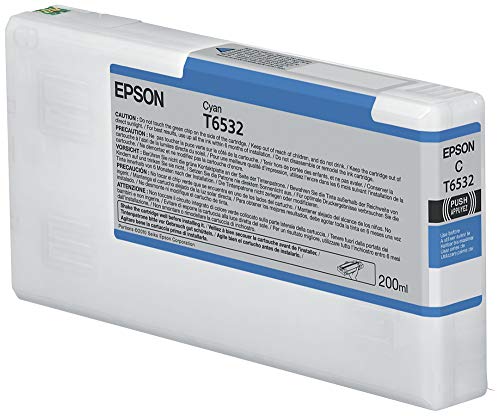Epson T6532 Tintenpatrone, Singlepack, cyan von Epson