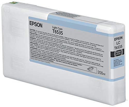 Epson T6535 Tintenpatrone, Singlepack, cyan, blau von Epson