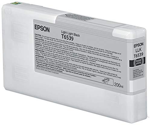 Epson T6539 Tintenpatrone, Singlepack, hell schwarz von Epson