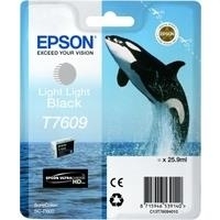 Epson T7609 - Light Light Black - Original - Blisterverpackung - Tintenpatrone (C13T76094010) von Epson