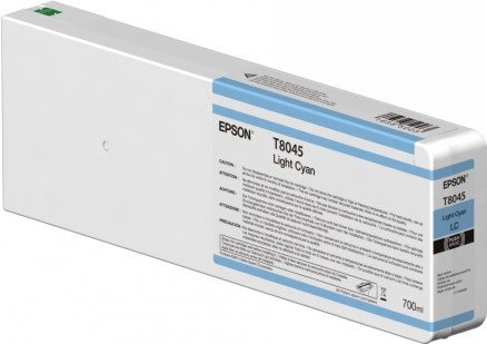 Epson T8045 - Hell Cyan - Original - Tintenpatrone - für SureColor SC-P6000, SC-P7000, SC-P7000V, SC-P8000, SC-P9000, SC-P9000V (C13T804500) von Epson