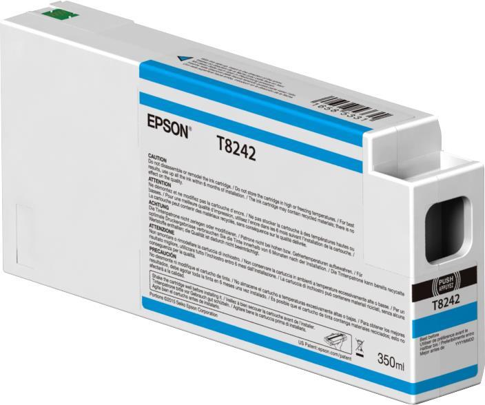 Epson T8242 - 350 ml - Cyan - original - Tintenpatrone - für SureColor SC-P7000V, SC-P9000V (C13T54X500) von Epson