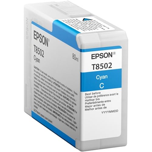 Epson T850200 T850 Singlepack UltraChrom, cyan, klein von Epson