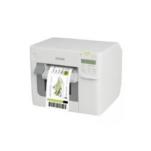 Epson TM C3500 - Etikettendrucker - Farbe - Tintenstrahl - 112 mm (Breite) - 720 x 360 dpi - bis zu 103 mm/Sek. - LAN, USB-Host (C31CD54012CD) von Epson