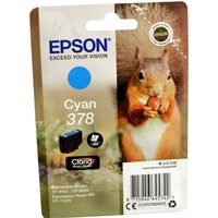 Epson Tinte C13T37824010  Cyan 378  cyan von Epson