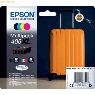 Epson Tinte Original Epson 405XL Multipack 4-farbig von Epson