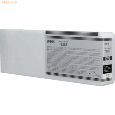 Epson Tinte Original Epson C13T636800 schwarz-matt Epson Tinte Original Epson C13T636800 schwarz-matt von Epson