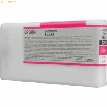 Epson Tinte Original Epson C13T653300 magenta von Epson