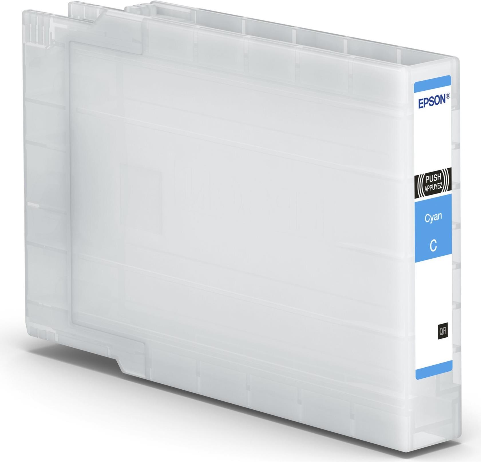 Epson Tinte cyan 39ml WF Pro WF-C8190/WF-C86xxXL - Cyan - 39 ml (C13T04B24N) von Epson