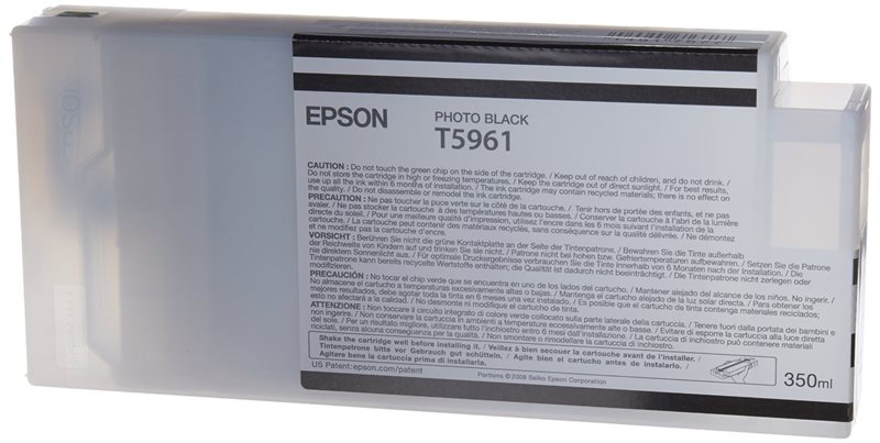 Epson Tinte fotoschwarz für Pro7700, T596100 von Epson