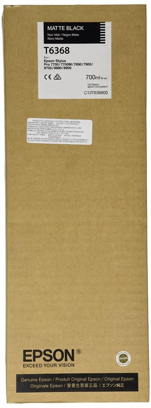 Epson Tinte matt schwarz für Pro7890, T636800 von Epson