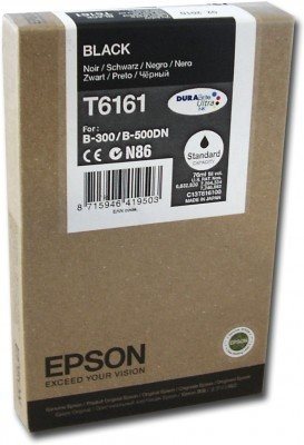 Epson Tinte schwarz für B-300/500DN, T616100 von Epson
