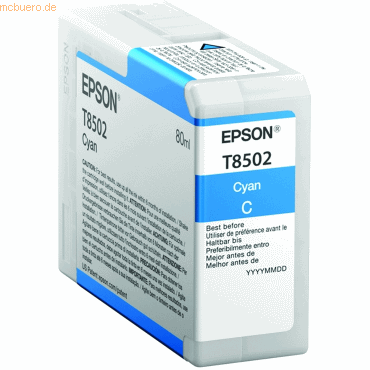 Epson Tintenpatrone Epson Surecolor SC-S 70600 T8502 cyan von Epson