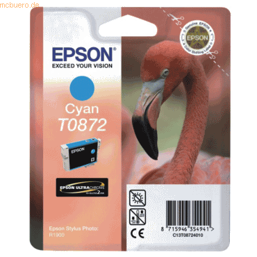 Epson Tintenpatrone Epson T08724010 cyan von Epson