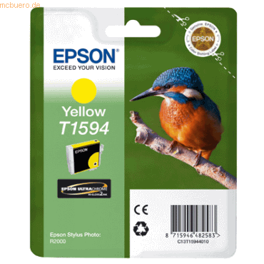 Epson Tintenpatrone Epson T15944010 gelb von Epson