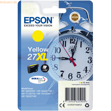 Epson Tintenpatrone Epson T2714 gelb von Epson