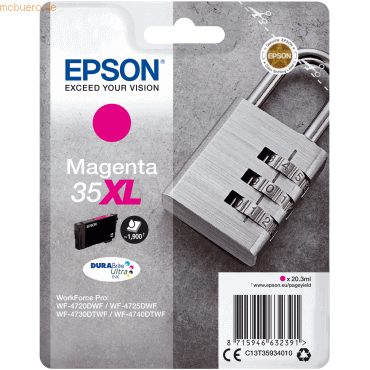 Epson Tintenpatrone Epson T3593 magenta von Epson