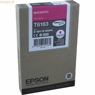 Epson Tintenpatrone Epson T616300 magenta von Epson