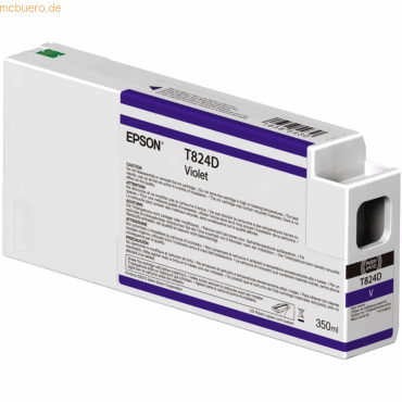 Epson Tintenpatrone Epson T824D violett von Epson