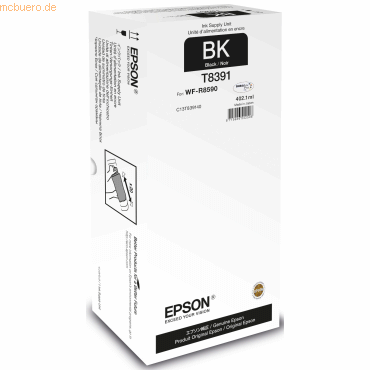 Epson Tintenpatrone Epson T8391 schwarz von Epson