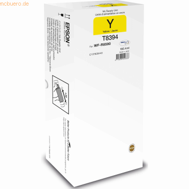 Epson Tintenpatrone Epson T8394 gelb von Epson