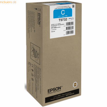 Epson Tintenpatrone Epson T9732 cyan Epson Tintenpatrone Epson T9732 cyan von Epson