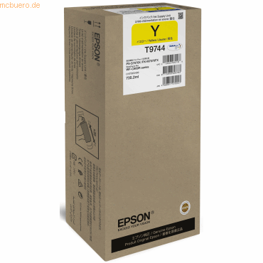 Epson Tintenpatrone Epson T9743 gelb von Epson