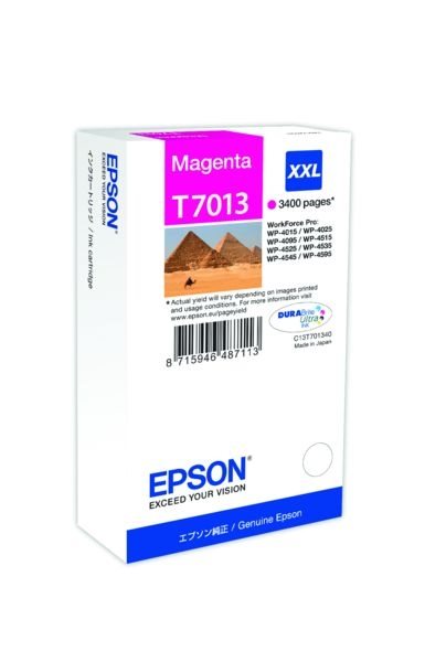 Epson Tintenpatrone magenta XXL , T70134010 von Epson