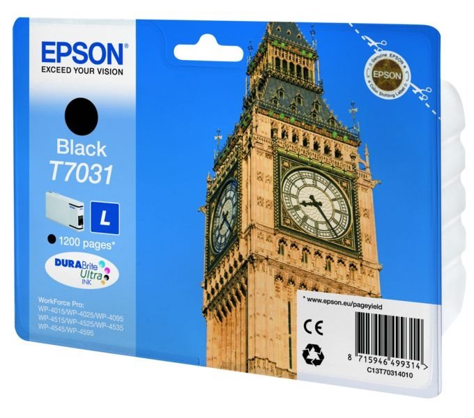 Epson Tintenpatrone schwarz , T70314010 von Epson
