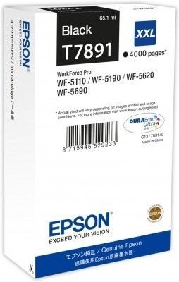 Epson Tintenpatrone schwarz XXL -  C13T789140 von Epson