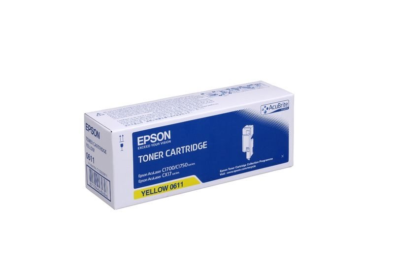 Epson Toner gelb HC für AcuLaser CX17, C13S050611 von Epson