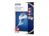 Epson Ultra Glossy Photo Paper - 10x15cm - 50 Blätter, Glanz, 300 g/m², 50 Blätter, - Expression Premium XP-900 - Expression Premium XP-830 - Expression Premium XP-820 - Expression..., 100 mm, 150 mm von Epson