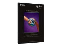 Epson Velvet Fine Art Paper, DIN A2, 260 g/m², 25 Blatt, 42 cm, Matt, 480 µm, 260 g/m² von Epson