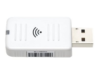 Epson Wireless LAN Adapter - ELPAP10, WLAN USB-Adapter, Epson, Weiß, EB-1970W, EB-1975W, EB-1985WU, EB-520, EB-525W, EB-530, EB-535W, EB-536Wi, EB-S04, EB-S31, EB-U04,..., Kabelgebunden, USB von Epson